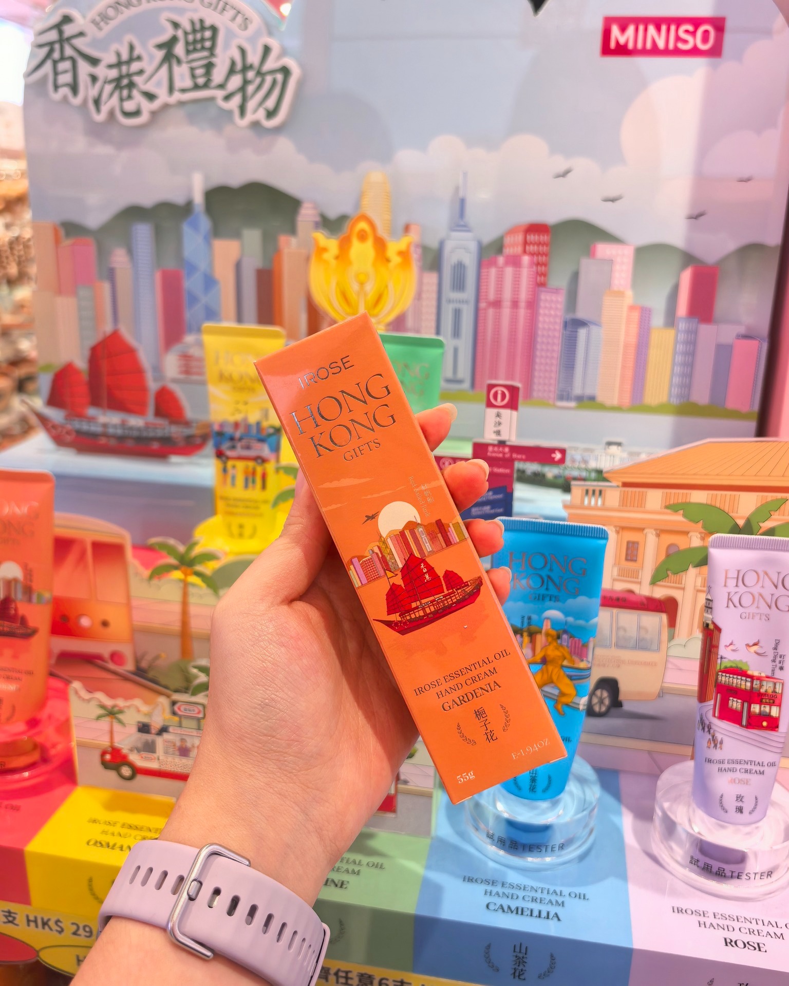 miniso — Buy hand creams at tiered pricing: 1 for HK$29, 2 for HK$49, or 6 for HK$139.