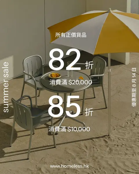 homeless: Up to 18% off storewide on full-priced items. Spend HK$10,000 for 15% off or…
