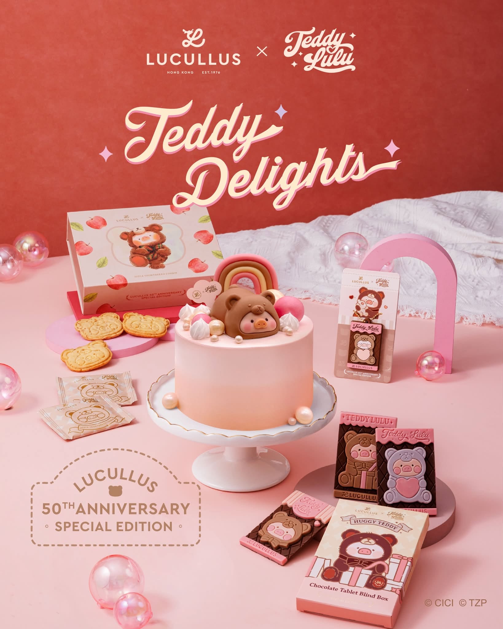 Bundle chocolate blind box with chocolate charm for HK$78, or spend HK$280 to get chocolate charm for HK$38.