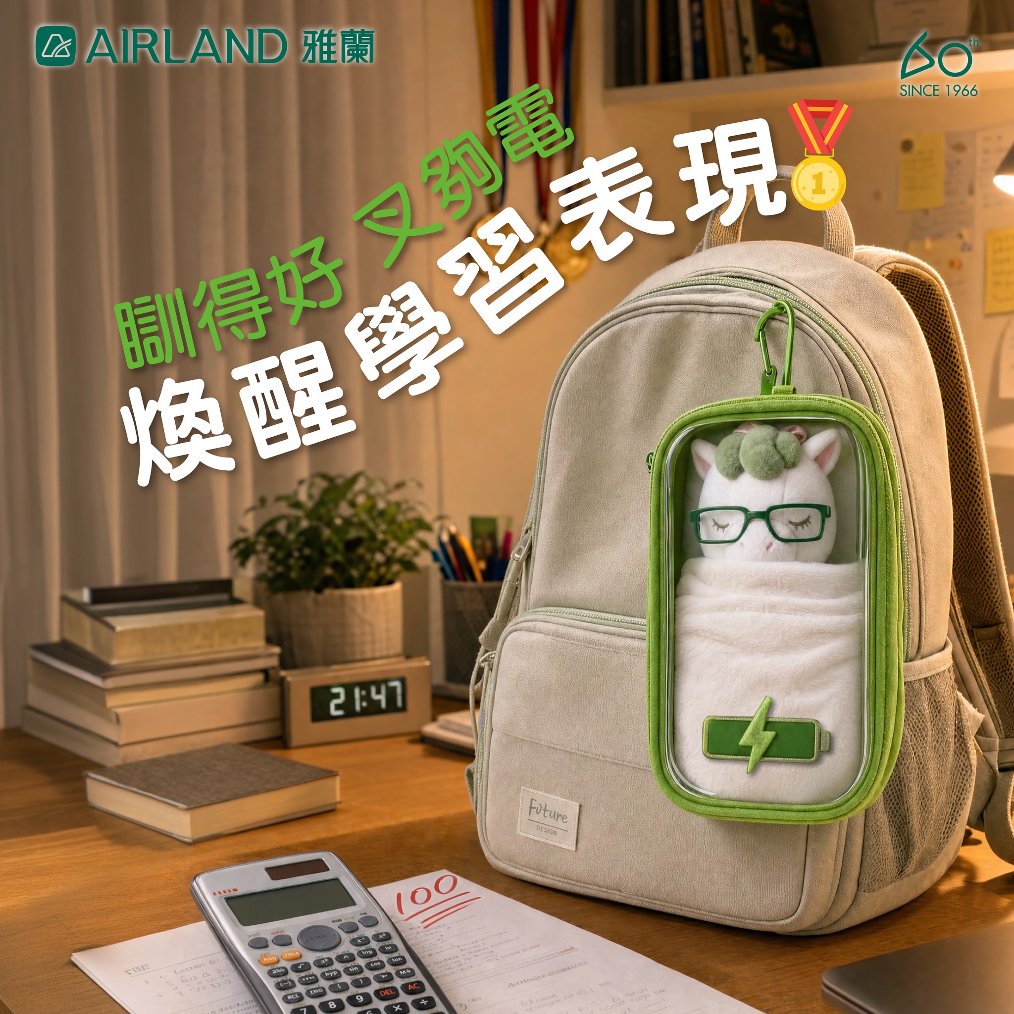 Radiance II Sport mattress at unified price HK$4,666, down from HK$6,660–HK$14,860. Back-to-school September offer.