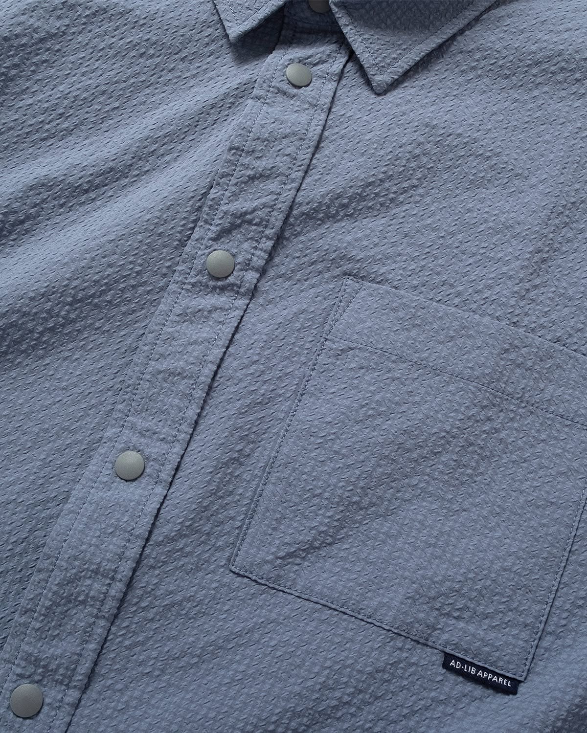adlib — New Ultra Light shirt collection at limited-time trial pricing. Features lightweight Seersucker fabric with water-resistance and wrinkle-free properties.