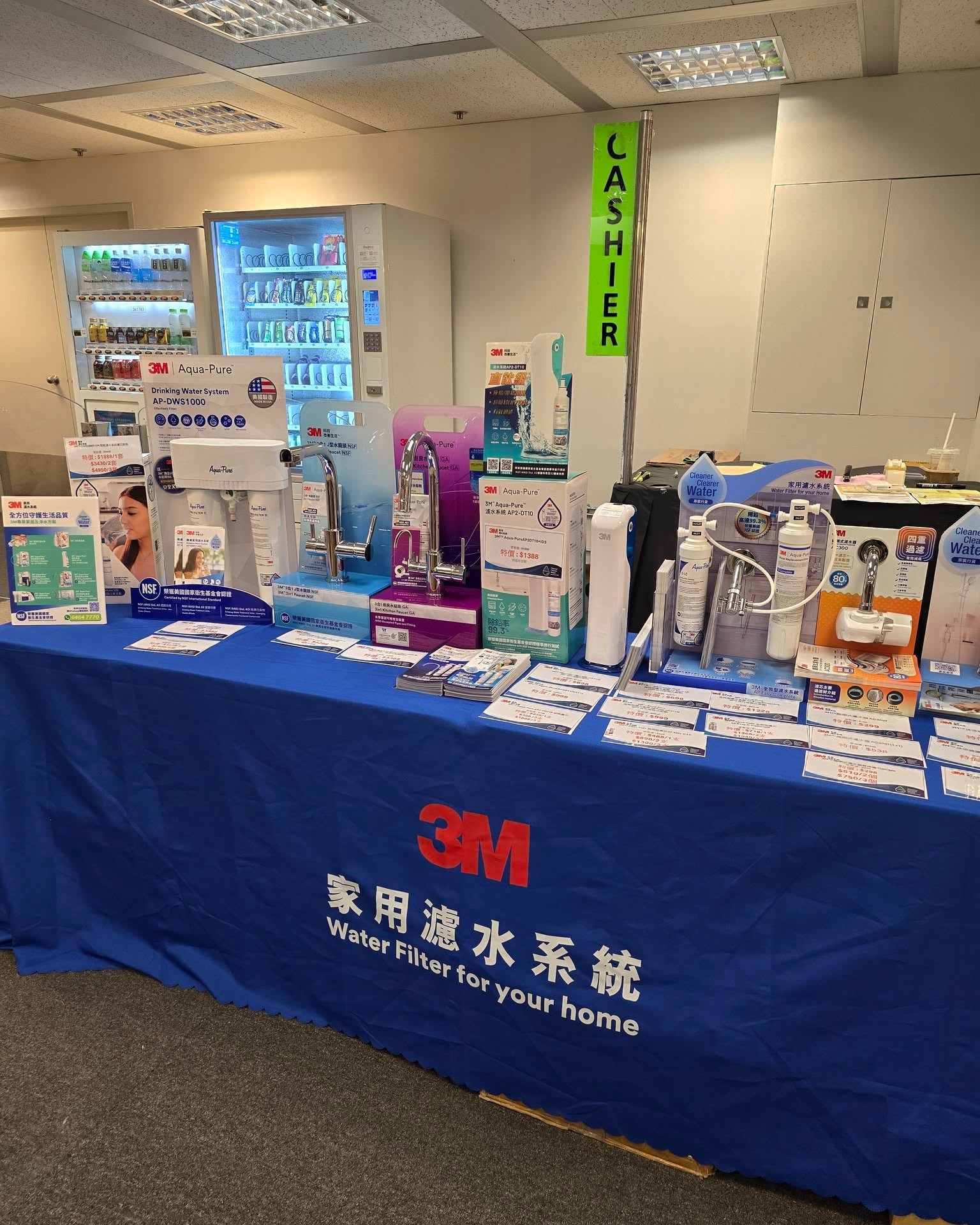 Marathon sportswear mega sale with 3M water filtration systems at up to 50% off; buy system get free filter cartridge + 3-year warranty.