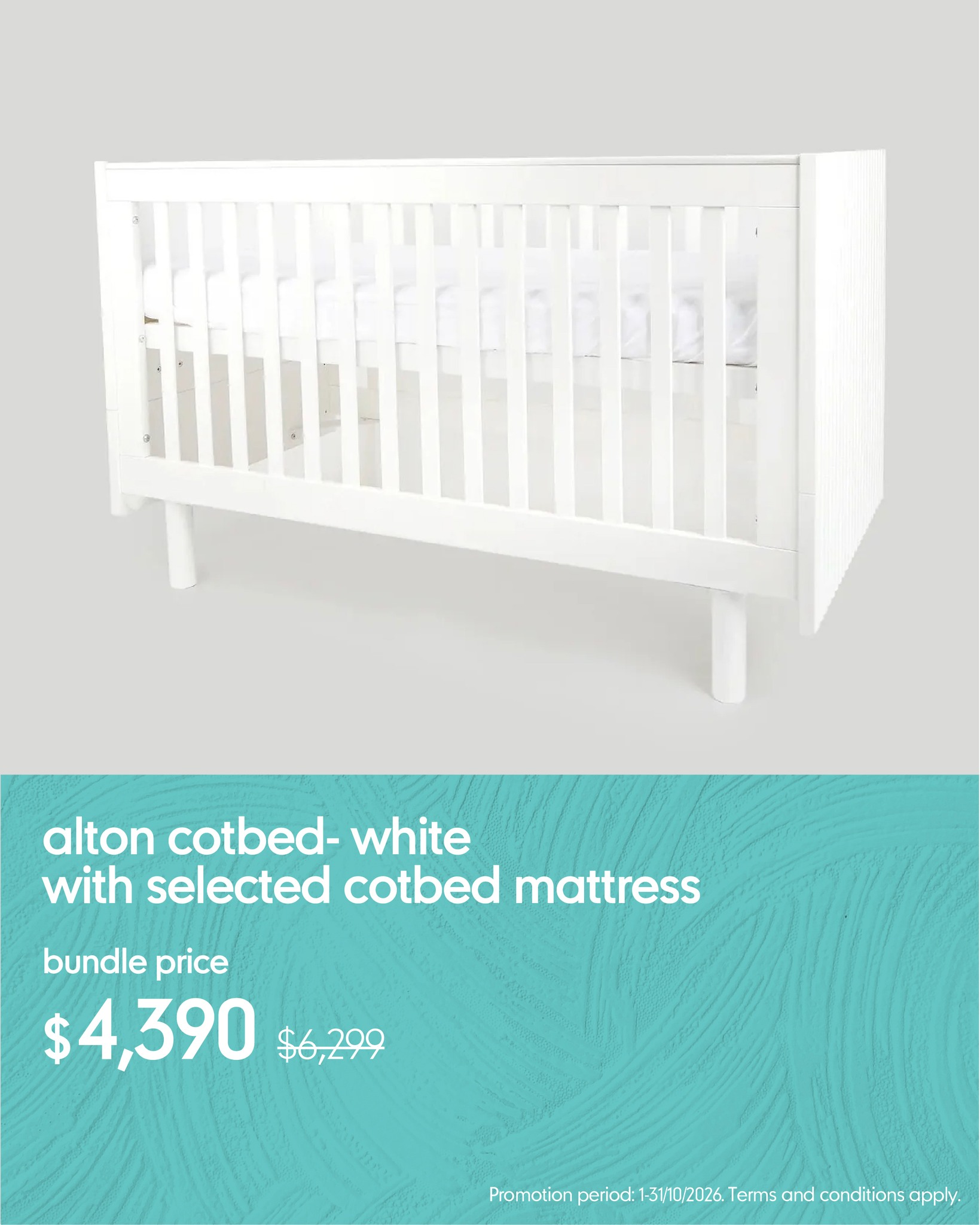 Mothercare Hong Kong — Up to 30% off selected cot/cotbed and bedding bundles in-store and online.