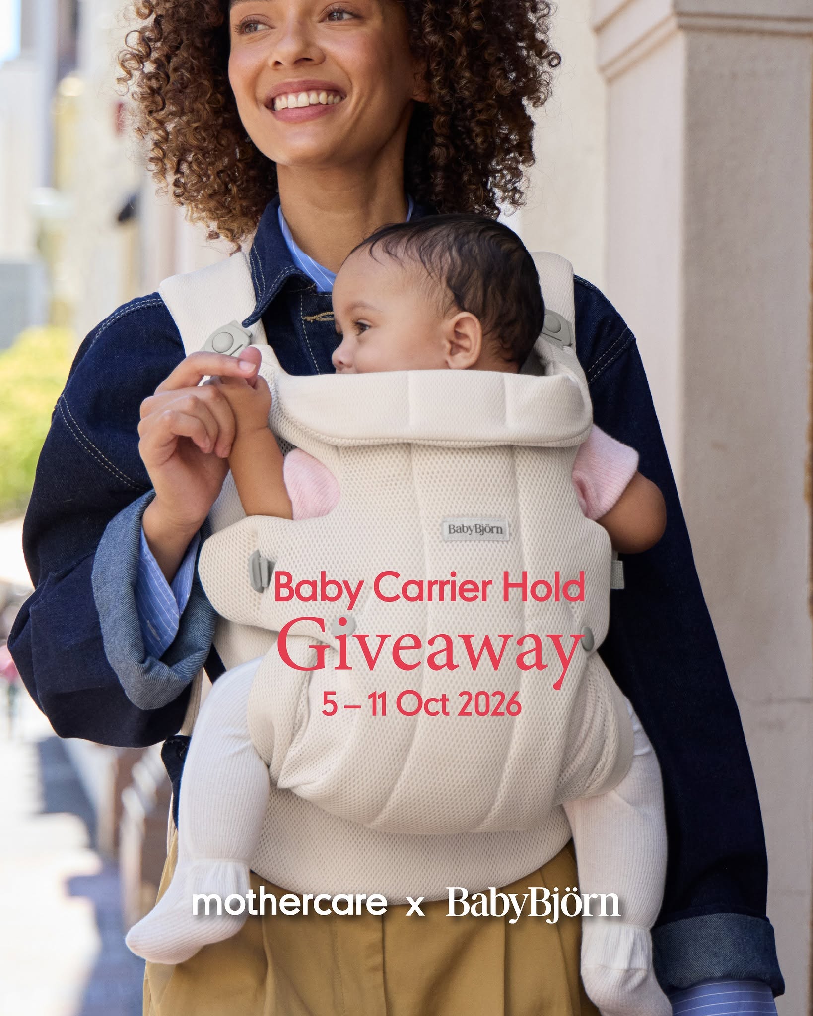 Win a BabyBjörn Baby Carrier Hold (HK$1,599 value) by answering a Q&A giveaway.