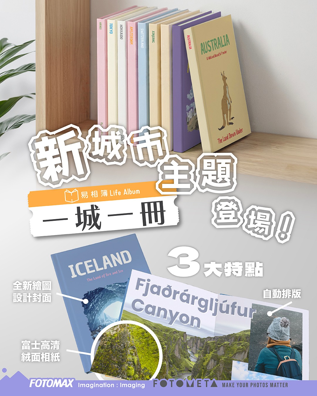 fotomax — Dual offer: in-store voucher HK$125 (was HK$180) + online add-pages 20% off min. HK$200 spend.