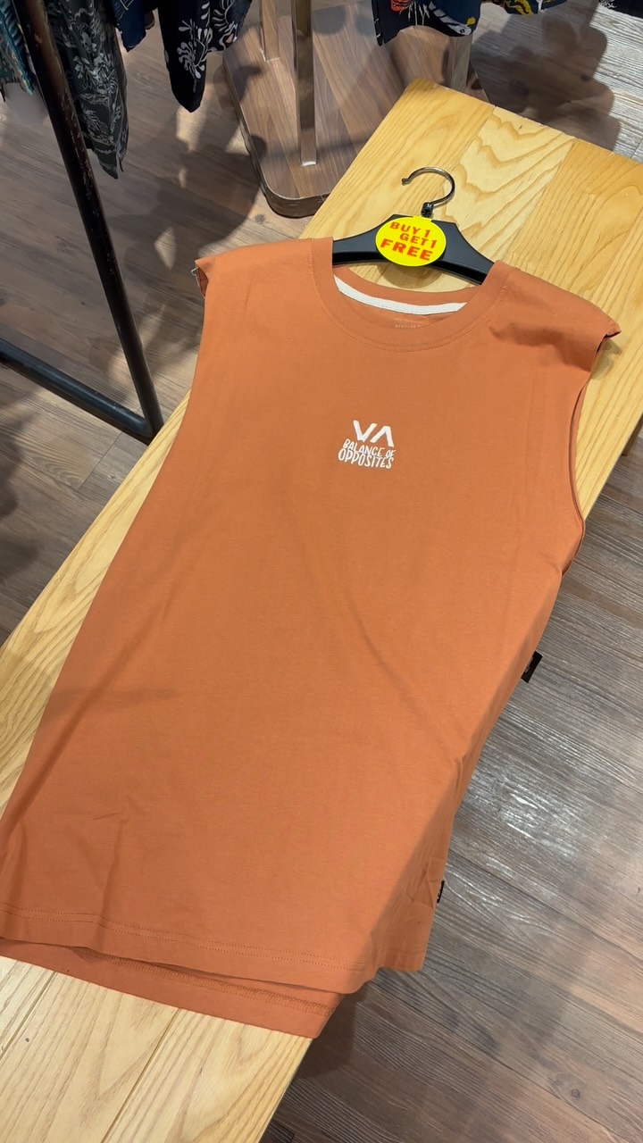 Buy 1 Muscle Tank, get 1 free.