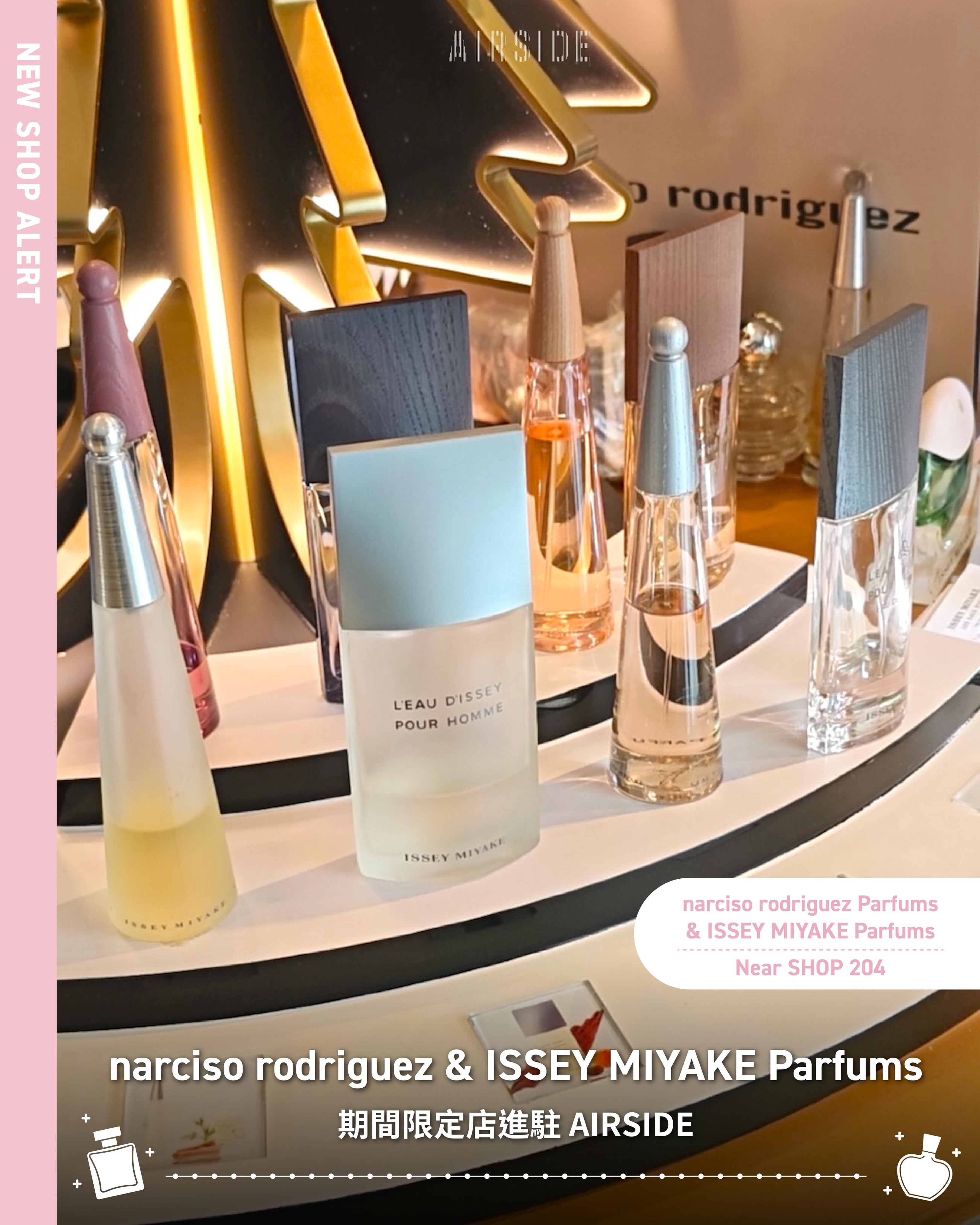 Free 50ml body lotion with any fragrance purchase at pop-up store opening (limited quantity).