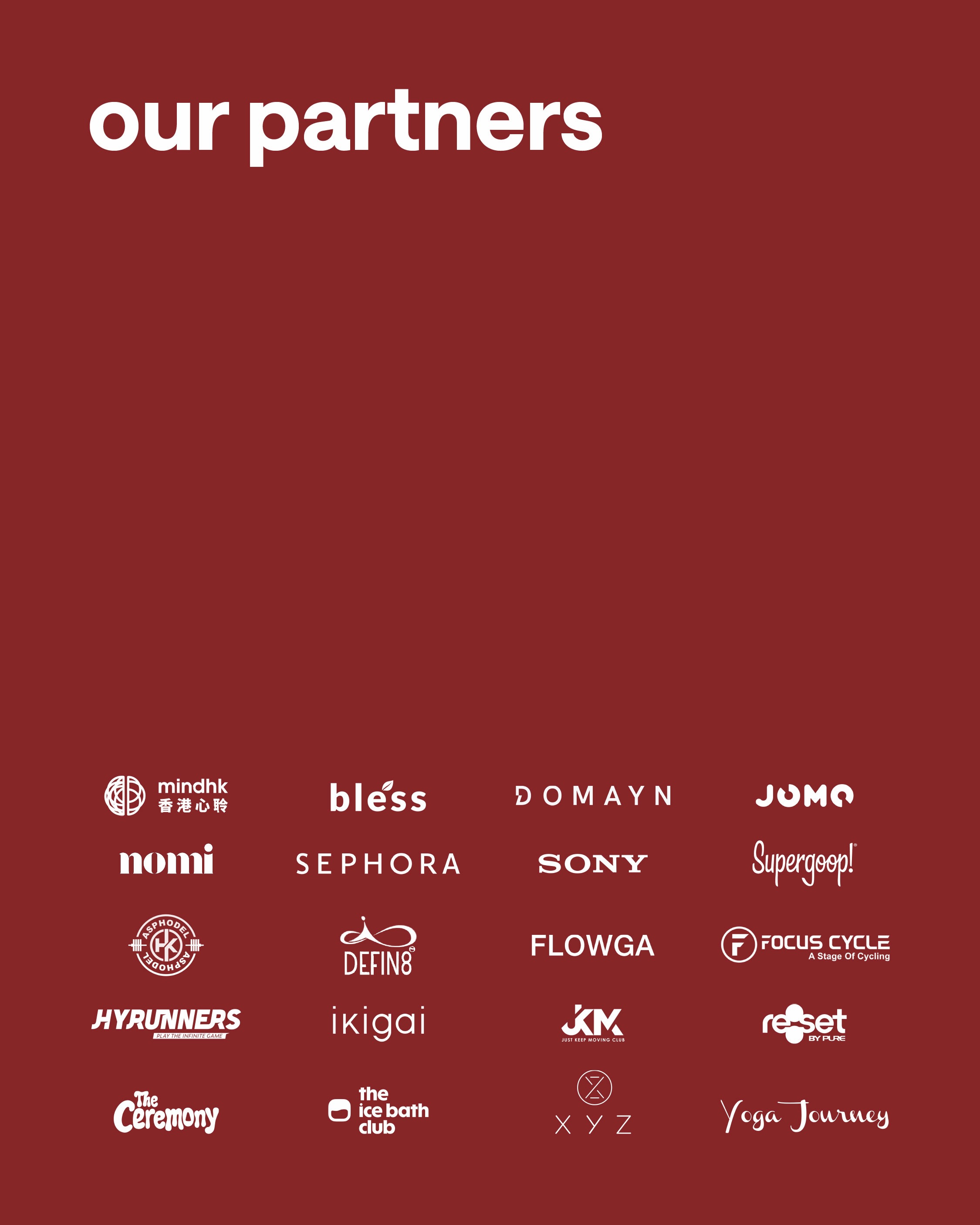 lululemon — Event ticket includes HK$200 shopping voucher, beverages, samples, snacks, and experiences. Recovery series bundles include HK$200 voucher.