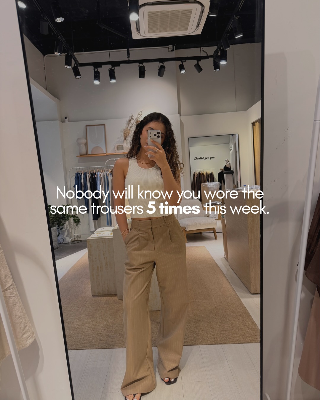 Buy Willow Pants, get 20% off any top. Limited time only.