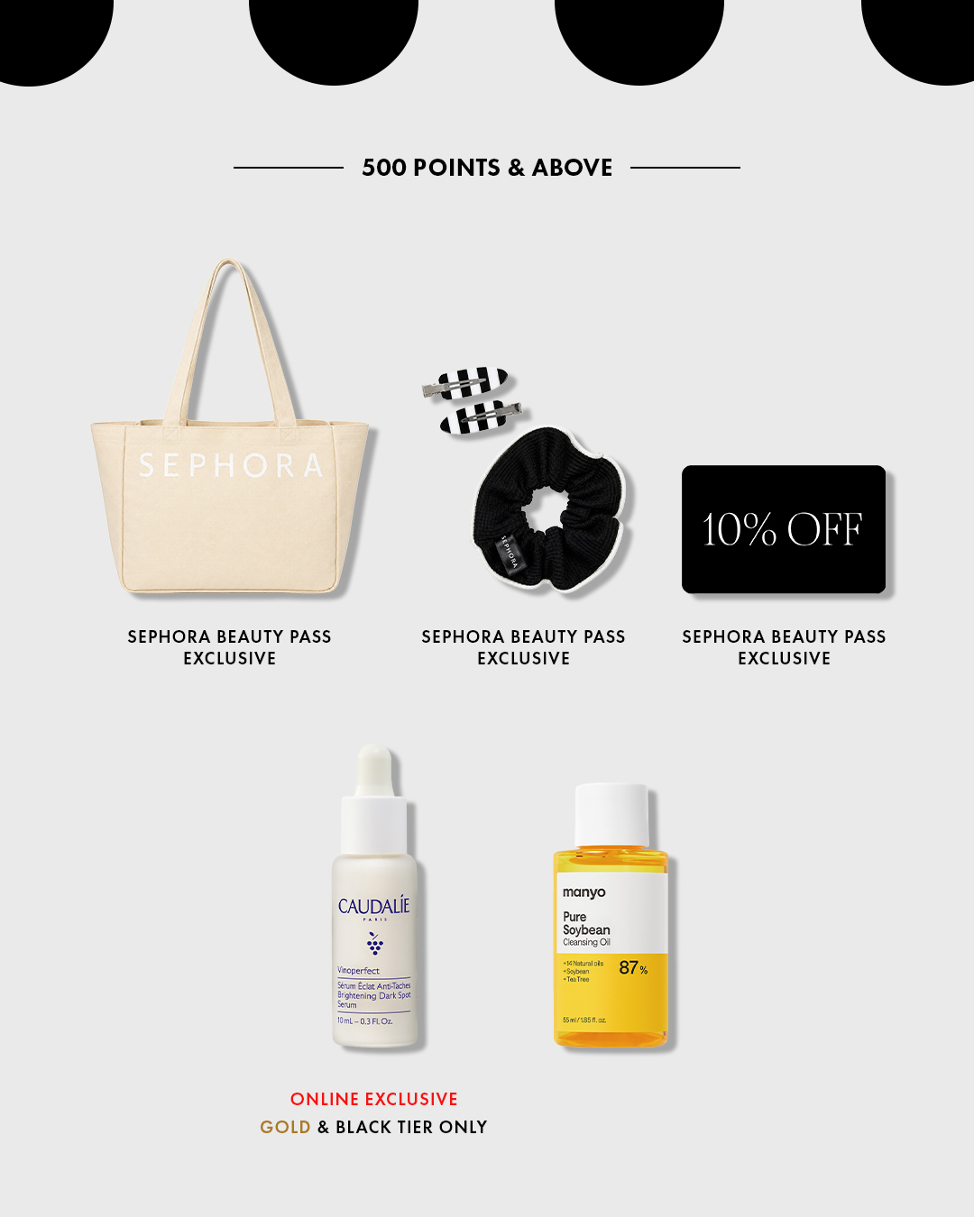 sephora — Beauty Pass members earn 1 point per HK$5 spent and can redeem rewards at Rewards Boutique with no additional purchase required.