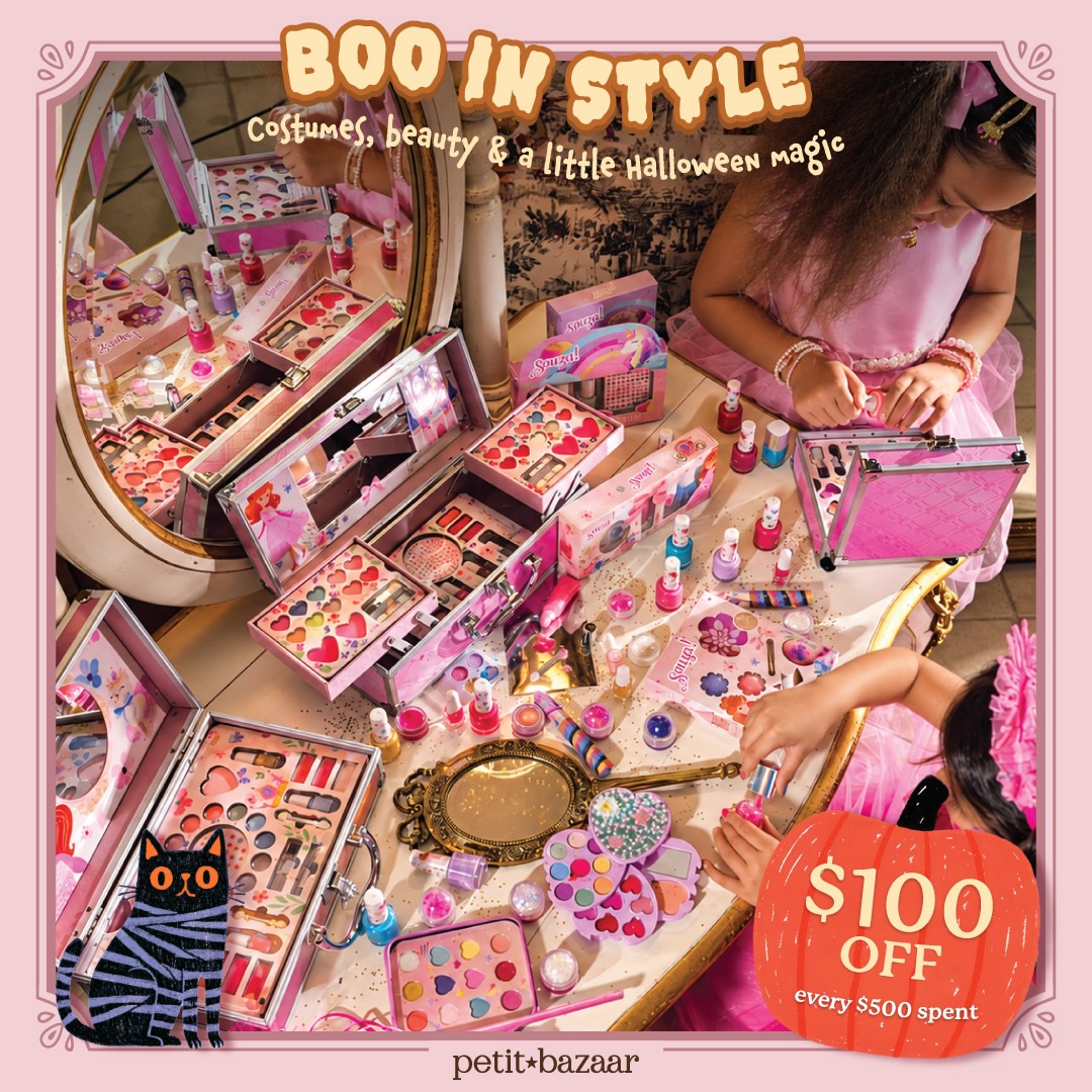 Take $100 off every $500 spent on Halloween essentials including makeup, nail polish, and costumes.