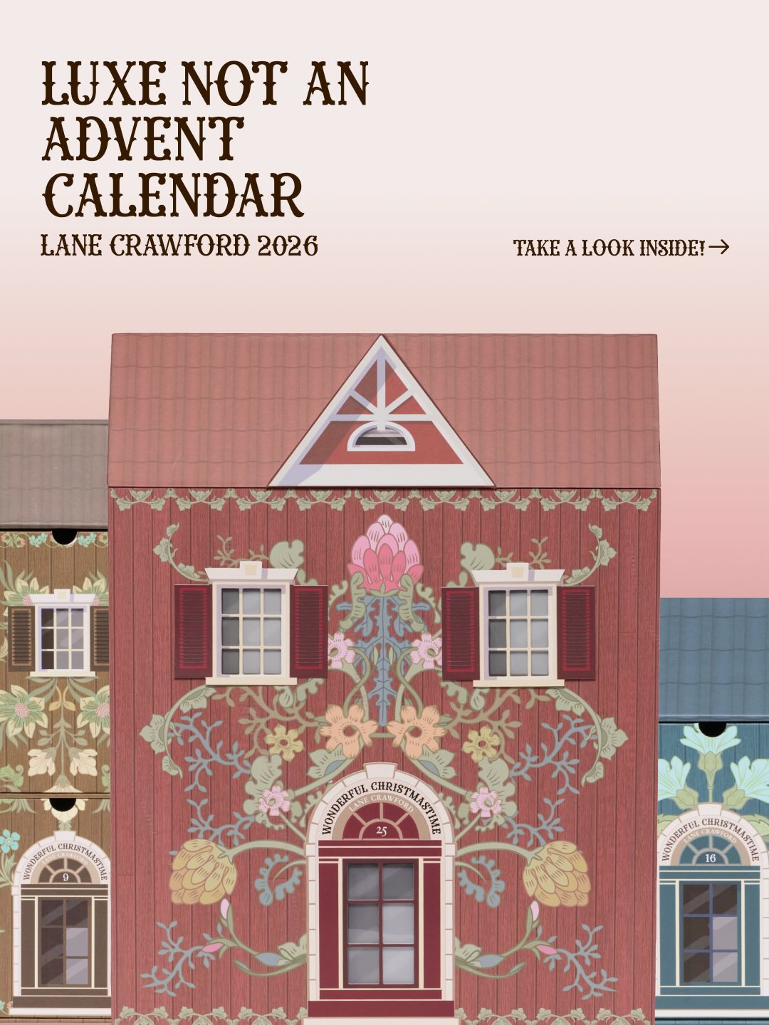 Luxe Advent Calendar 2026 with 14 full-size beauty, fragrance, and wellness products offering 65% in savings.
