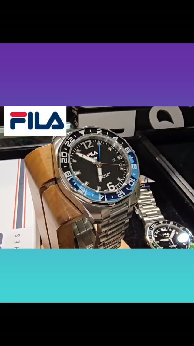 FILA professional GMT diving watch limited-time offer at HK$980, reduced from original price of approximately HK$3,000+.