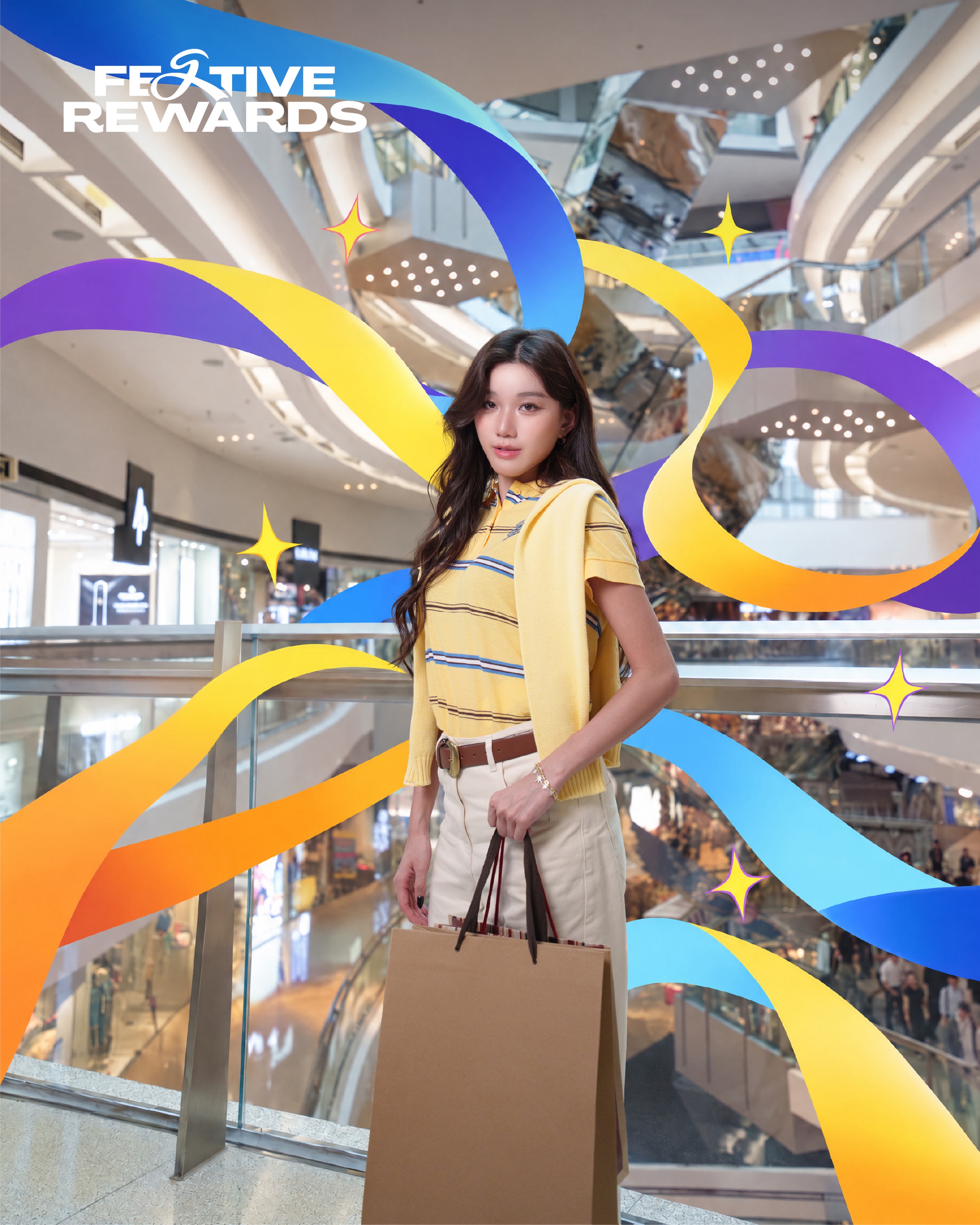 festival walk — My FESTIVAL members earn instant cashback: HK$50 voucher on HK$1,800–3,499 spend, HK$100 on HK$3,500+. Bonus 10 points for voting; raffle entry at HK$200+.