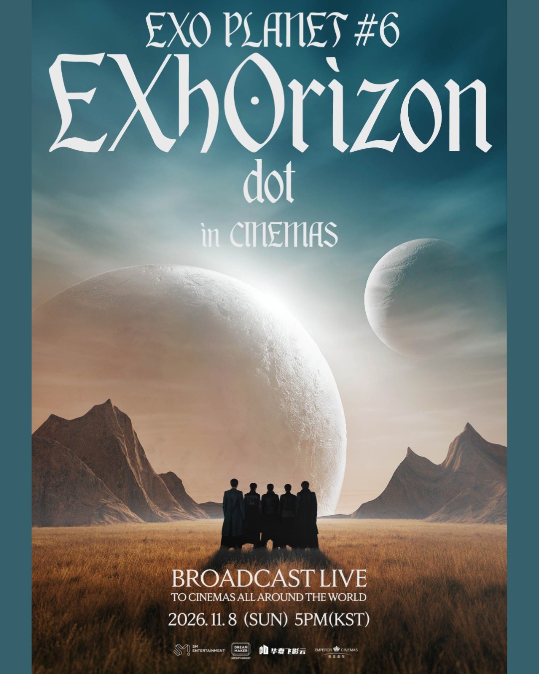 Free admission gift with every ticket purchase for EXO PLANET #6 concert screening.