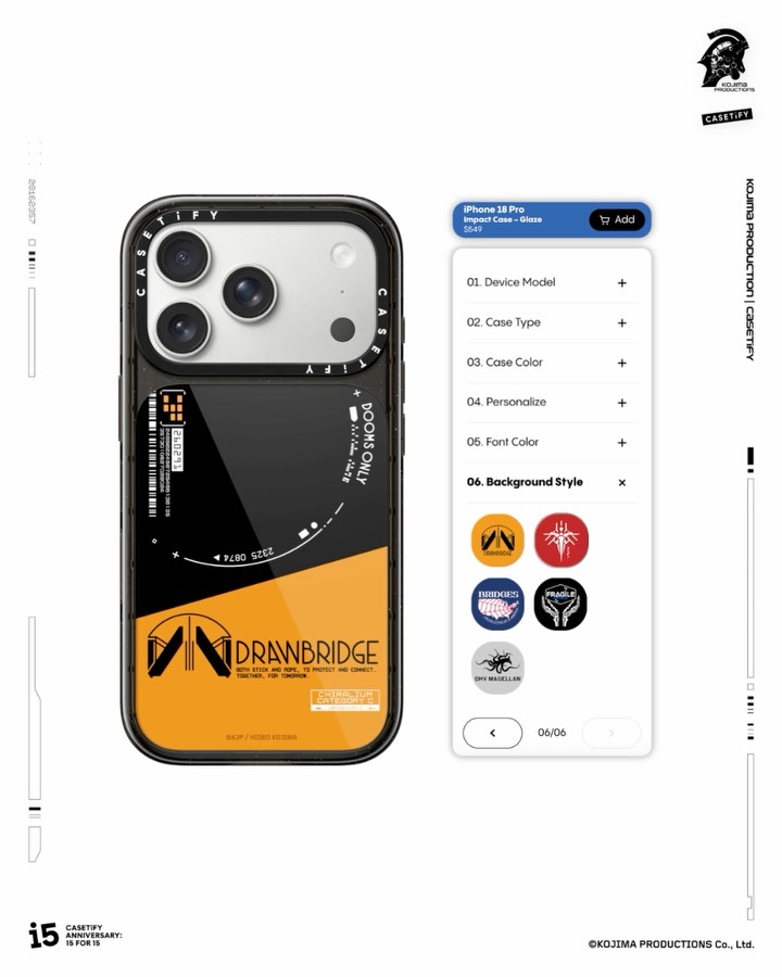 casetify — Purchase any item from the collaboration collection and receive an exclusive CASETiFY collectible card. Limited quantity, while stocks last.