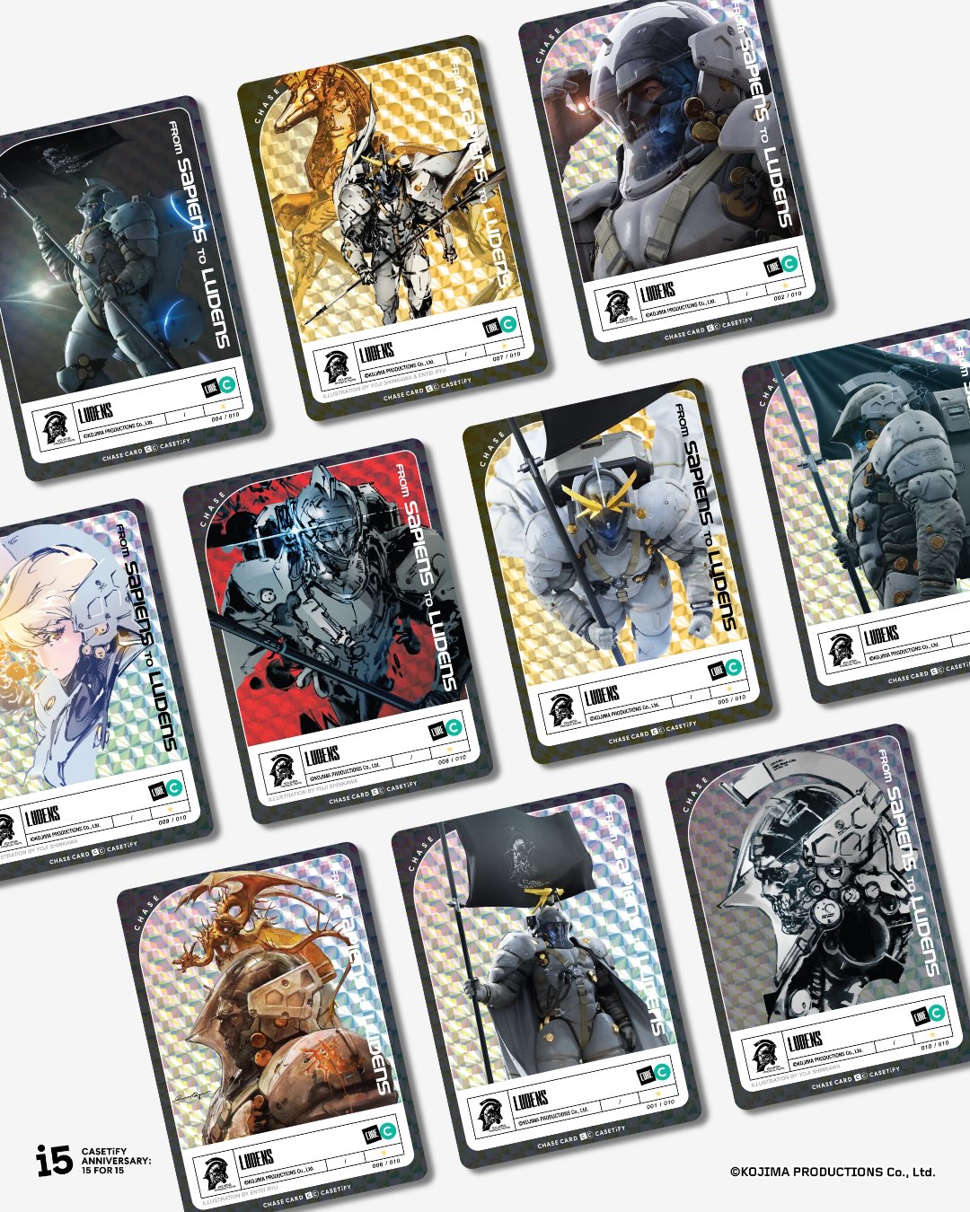 casetify — Purchase any item from the collaboration collection and receive an exclusive CASETiFY collectible card. Limited quantity, while stocks last.