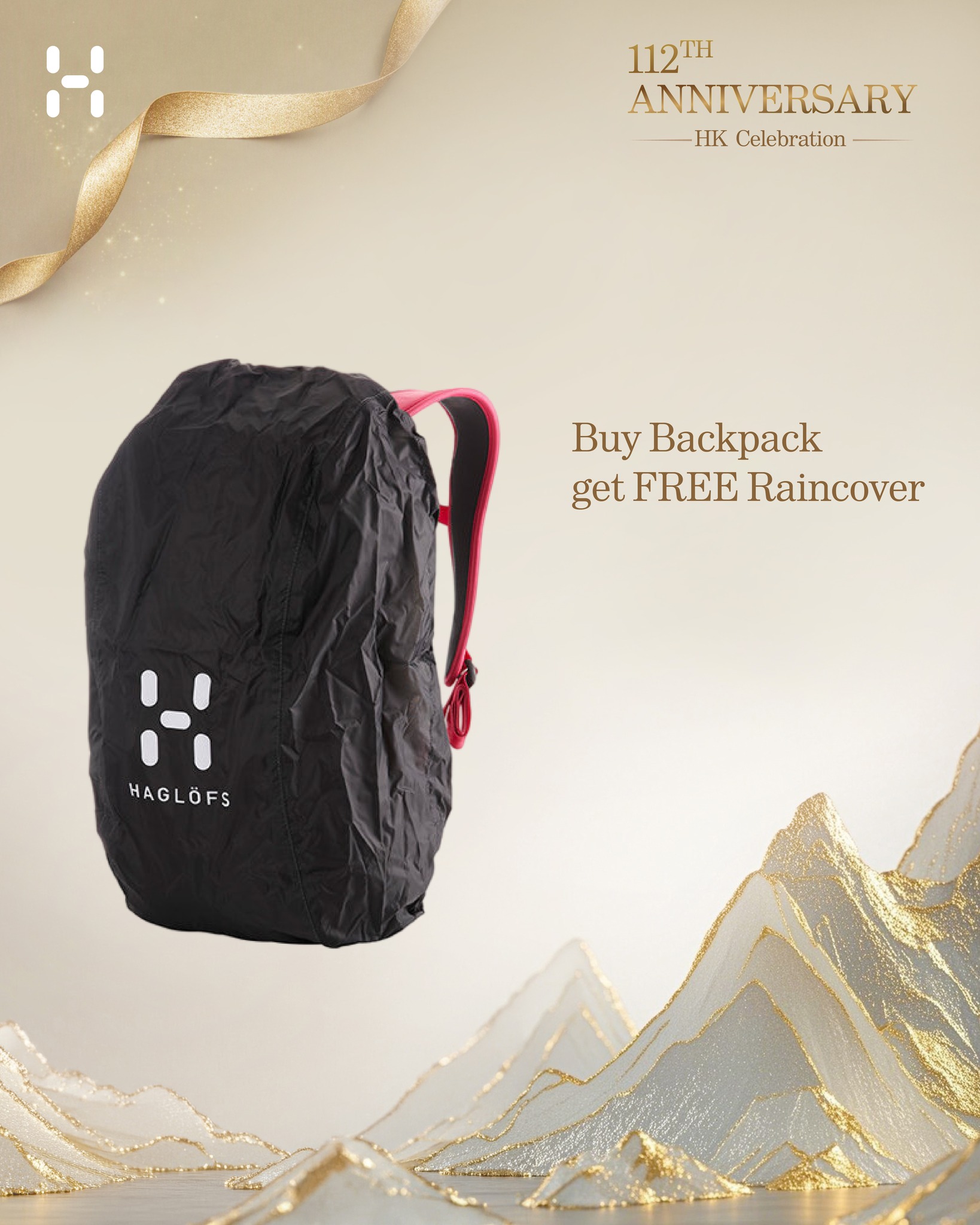 Haglofs — Spend a specified minimum amount and receive selected Haglöfs outdoor products for free.