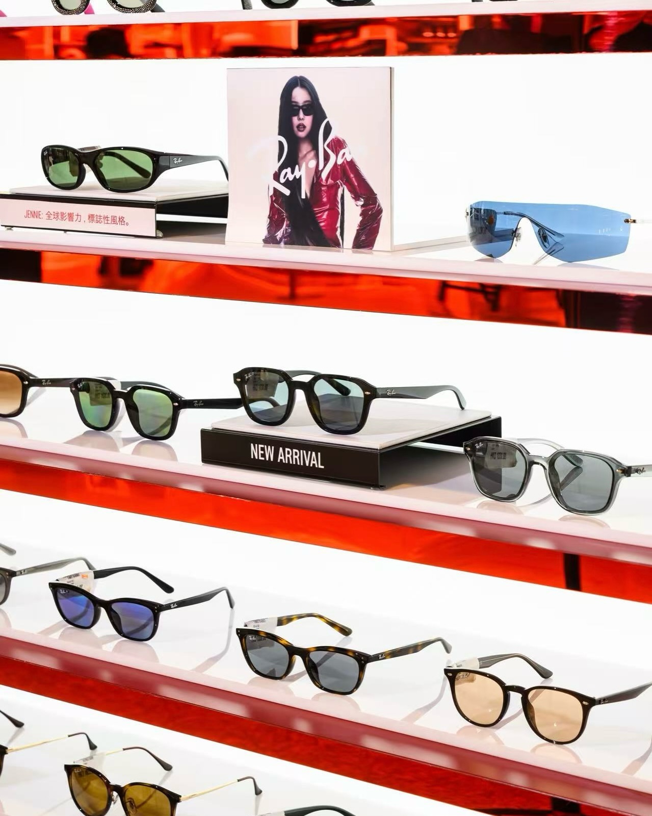 lenscrafters — Pop-up store with AI photo booth, free glasses-case engraving with purchase, and DIY bracelet workshop with select eyewear purchase.