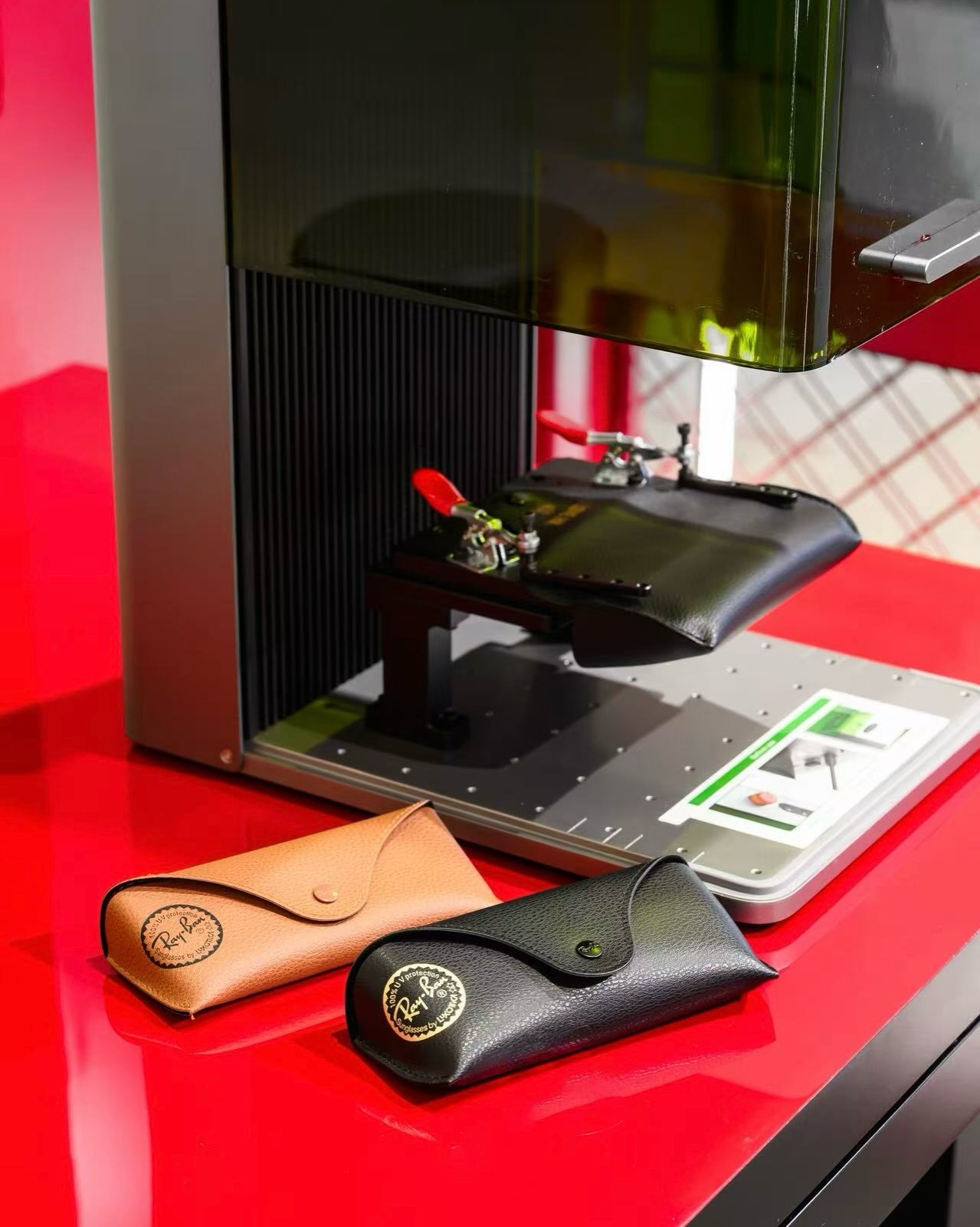 lenscrafters — Pop-up store with AI photo booth, free glasses-case engraving with purchase, and DIY bracelet workshop with select eyewear purchase.