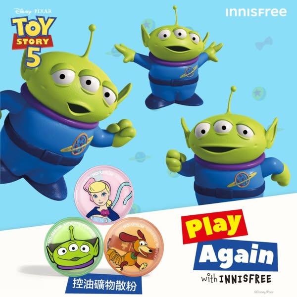 Innisfree: Free gifts with purchase of Toy Story x Innisfree limited edition products over…
