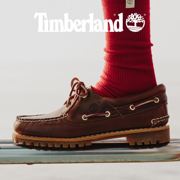 Timberland: Selected spring/summer footwear and apparel up to 40% off