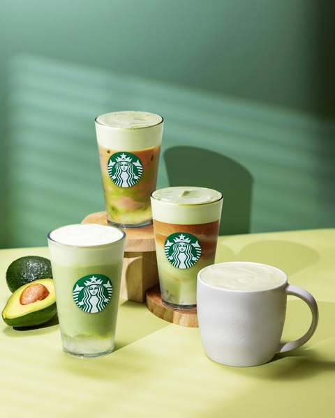 starbucks: Starbucks Rewards members get free upsize on Avocado Cloud and Kiwi…