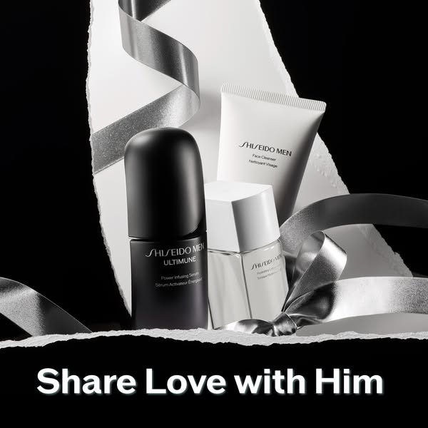 shiseido: Father's Day bundles with up to 70% savings on SHISEIDO MEN skincare sets
