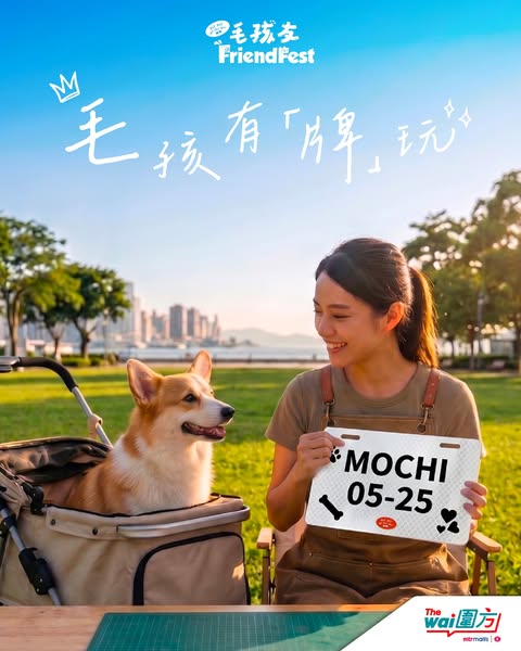 The Wai: Pet license plate workshop with MTR Points redemption incentive and credit card…