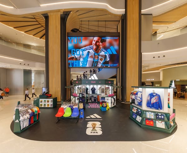 adidas: Buy jersey, add personalized printing from HKD $160. World Cup limited pop-up…