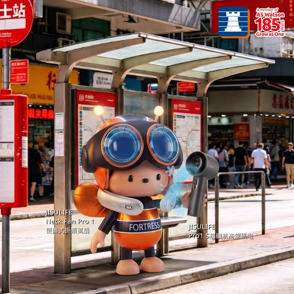 Fortress: Bundle of handheld and neck fans with HSBC credit card rewards up to HKD 550…
