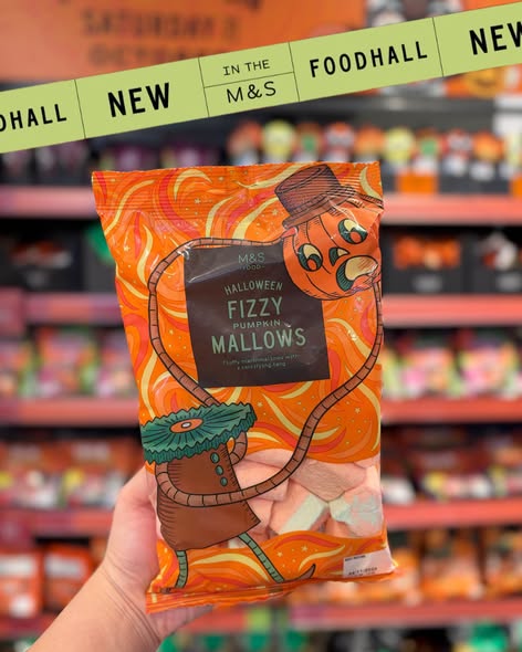 Marks and Spencer — 20% off Halloween treats and snacks when purchasing 2 or more items.