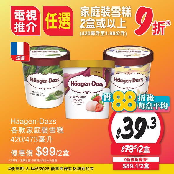 Wellcome — Spend HK$50 to enter a lucky draw for prizes up to HK$1,000 vouchers. Buy specific products for extra draw entries.