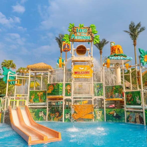 Trip.com — 3-day 2-night family vacation package at 50% off starting from HK$1,199, includes unlimited park access and breakfast.
