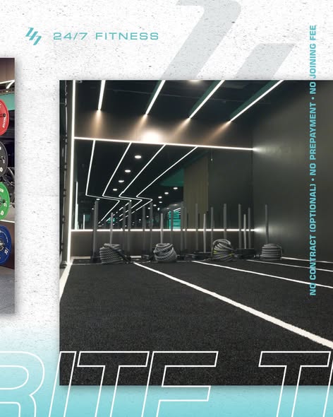 24/7 fitness — Free trial experience session for new members at the newly opened To Kwa Wan branch.