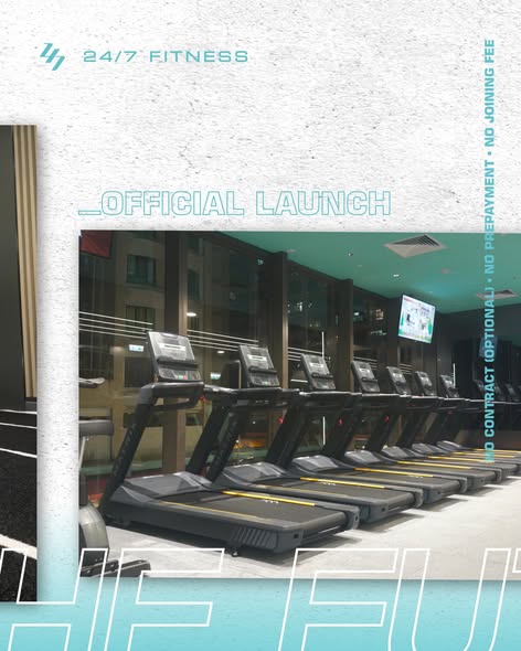 24/7 fitness — Free trial experience session for new members at the newly opened To Kwa Wan branch.