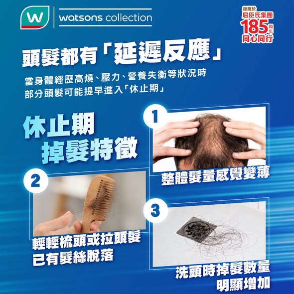 Watson's — Spend HKD 500 get HKD 30 off, or spend HKD 185 daily for chance to win HKD 185 voucher.
