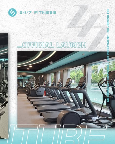 24/7 fitness — Free trial membership available for new members at the newly launched Sai Kung second branch.