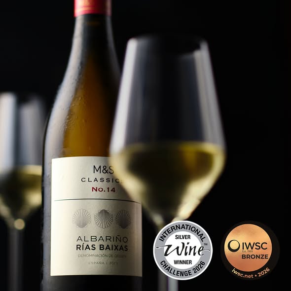 Marks and Spencer — 20% off 2+ award-winning wines in-store; up to 25% off online and app.