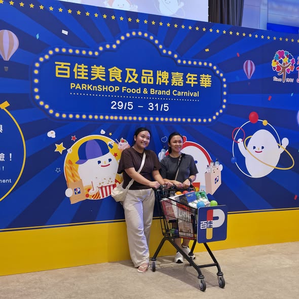 Park'n'Shop — Food & Brand Carnival event May 29-31 with interactive games, prizes, and special member offers including HK$50 vouchers and discounts.